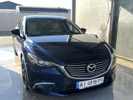 Синий Мазда 6, объемом двигателя 2.5 л и пробегом 86 тыс. км за 14900 $, фото 1 на Automoto.ua