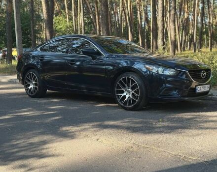 Синий Мазда 6, объемом двигателя 2.49 л и пробегом 102 тыс. км за 12999 $, фото 1 на Automoto.ua