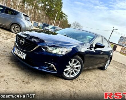 Синий Мазда 6, объемом двигателя 2 л и пробегом 135 тыс. км за 14490 $, фото 1 на Automoto.ua