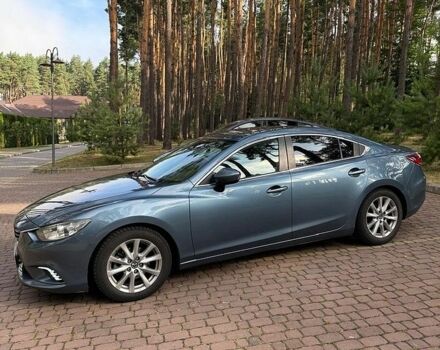 Синий Мазда 6, объемом двигателя 2 л и пробегом 182 тыс. км за 12500 $, фото 1 на Automoto.ua