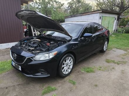 Синий Мазда 6, объемом двигателя 2 л и пробегом 250 тыс. км за 8500 $, фото 1 на Automoto.ua