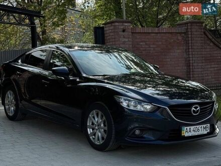 Синий Мазда 6, объемом двигателя 2 л и пробегом 197 тыс. км за 11500 $, фото 1 на Automoto.ua
