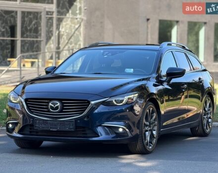 Синий Мазда 6, объемом двигателя 2.2 л и пробегом 141 тыс. км за 13300 $, фото 1 на Automoto.ua