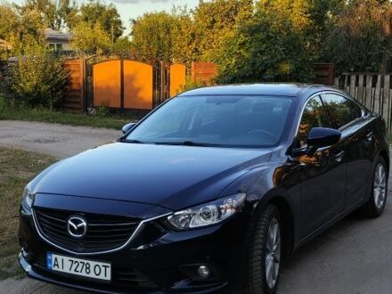 Мазда 6 2015 в Нежине на Automoto.ua Синий Мазда 6, объемом двигателя 2.5 л и пробегом 109 тыс. км за 11600 $, фото 1 на Automoto.ua