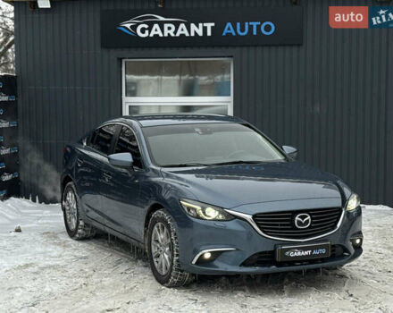 Синий Мазда 6, объемом двигателя 2.19 л и пробегом 155 тыс. км за 14500 $, фото 1 на Automoto.ua