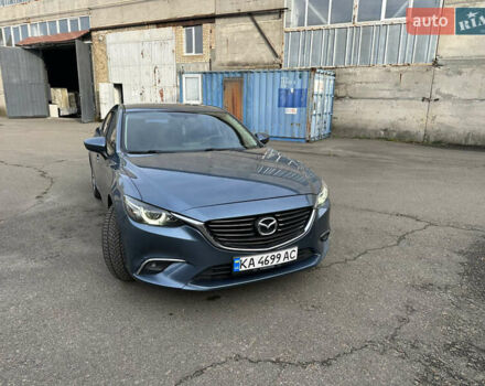 Синій Мазда 6, об'ємом двигуна 2.49 л та пробігом 223 тис. км за 13900 $, фото 1 на Automoto.ua