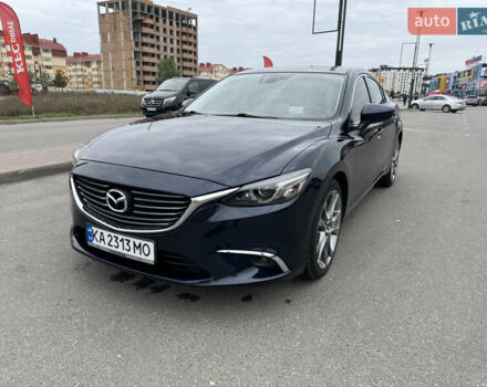 Синий Мазда 6, объемом двигателя 2.49 л и пробегом 104 тыс. км за 15300 $, фото 1 на Automoto.ua
