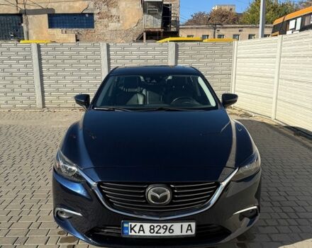 Синий Мазда 6, объемом двигателя 2.49 л и пробегом 115 тыс. км за 13600 $, фото 1 на Automoto.ua