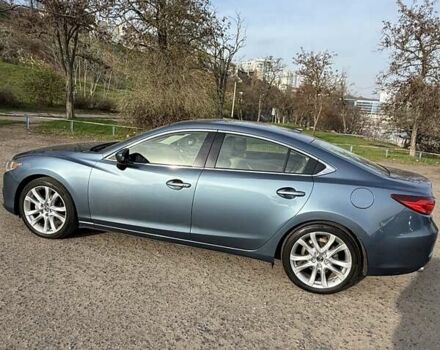 Синий Мазда 6, объемом двигателя 2.5 л и пробегом 205 тыс. км за 12500 $, фото 1 на Automoto.ua