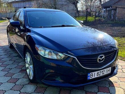 Мазда 6 2015 у Кобеляках на Automoto.ua Синій Мазда 6, об'ємом двигуна 2.5 л та пробігом 201 тис. км за 11999 $, фото 1 на Automoto.ua
