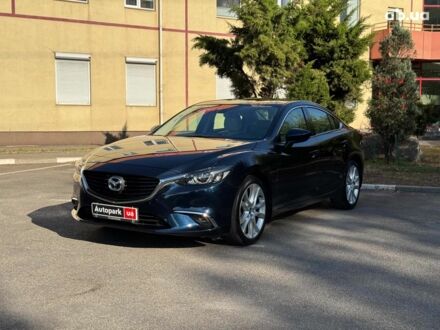 Синий Мазда 6, объемом двигателя 2.5 л и пробегом 150 тыс. км за 13940 $, фото 1 на Automoto.ua