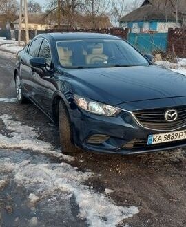Синий Мазда 6, объемом двигателя 2.49 л и пробегом 115 тыс. км за 12000 $, фото 1 на Automoto.ua