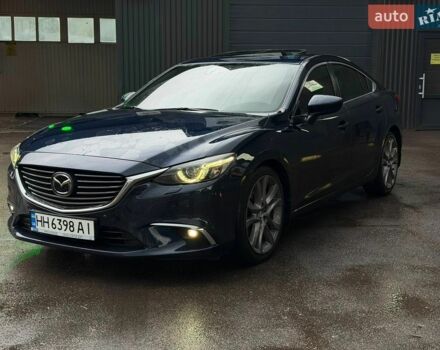 Синий Мазда 6, объемом двигателя 2.49 л и пробегом 81 тыс. км за 15500 $, фото 1 на Automoto.ua