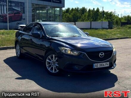 Синий Мазда 6, объемом двигателя 2.5 л и пробегом 185 тыс. км за 11900 $, фото 1 на Automoto.ua