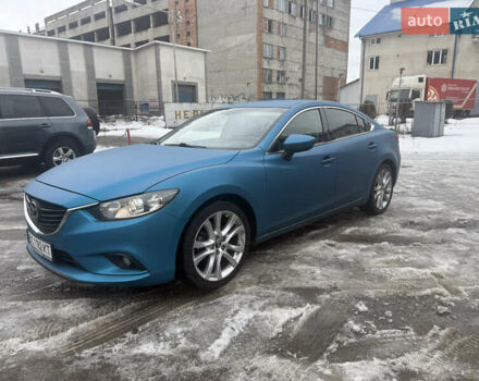 Синий Мазда 6, объемом двигателя 2.5 л и пробегом 97 тыс. км за 10499 $, фото 1 на Automoto.ua