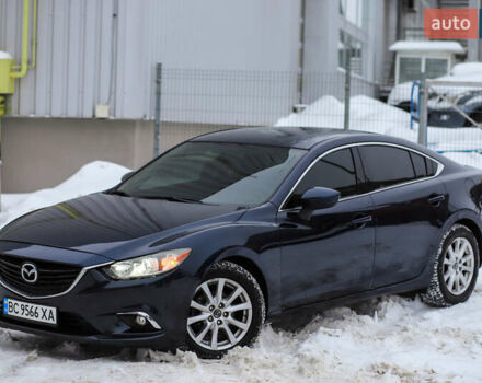 Синий Мазда 6, объемом двигателя 2.5 л и пробегом 219 тыс. км за 11550 $, фото 1 на Automoto.ua