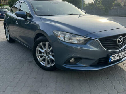 Синій Мазда 6, об'ємом двигуна 2 л та пробігом 170 тис. км за 12800 $, фото 1 на Automoto.ua