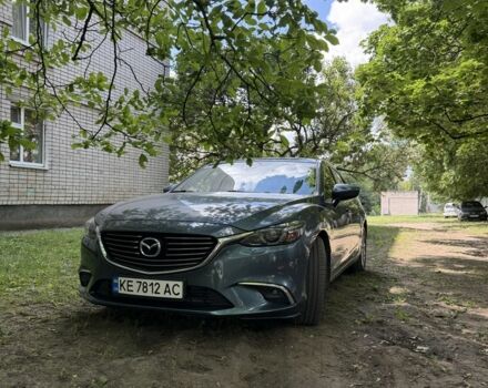 Синий Мазда 6, объемом двигателя 2.5 л и пробегом 194 тыс. км за 12500 $, фото 1 на Automoto.ua