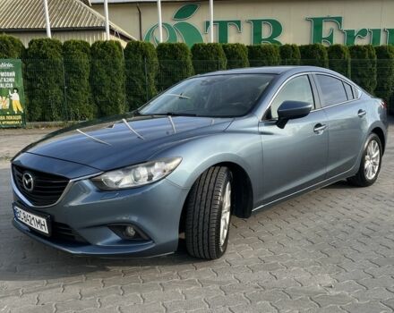 Синий Мазда 6, объемом двигателя 2 л и пробегом 170 тыс. км за 13500 $, фото 1 на Automoto.ua