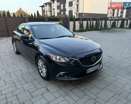 Синий Мазда 6, объемом двигателя 2.5 л и пробегом 217 тыс. км за 9750 $, фото 1 на Automoto.ua