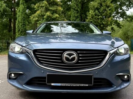 Синій Мазда 6, об'ємом двигуна 2.49 л та пробігом 198 тис. км за 13700 $, фото 1 на Automoto.ua