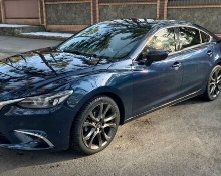 Синій Мазда 6, об'ємом двигуна 2.49 л та пробігом 185 тис. км за 13800 $, фото 1 на Automoto.ua