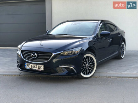 Синий Мазда 6, объемом двигателя 2.19 л и пробегом 14 тыс. км за 18000 $, фото 1 на Automoto.ua