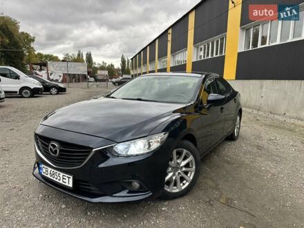 Синий Мазда 6, объемом двигателя 2.49 л и пробегом 110 тыс. км за 11999 $, фото 1 на Automoto.ua