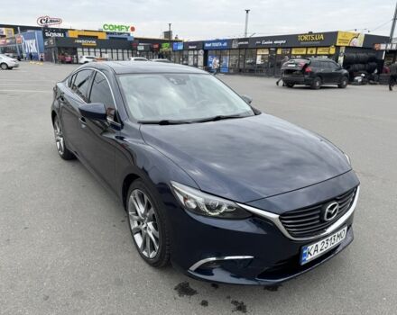 Синий Мазда 6, объемом двигателя 2.5 л и пробегом 104 тыс. км за 15300 $, фото 1 на Automoto.ua
