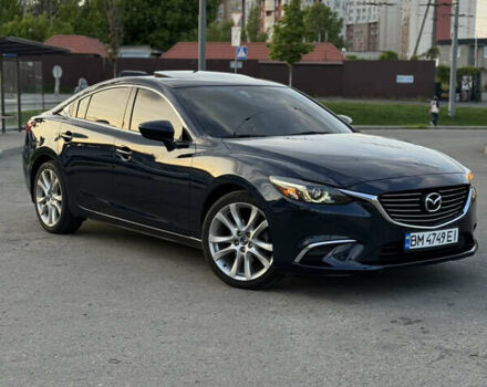 Синий Мазда 6, объемом двигателя 2.49 л и пробегом 178 тыс. км за 13800 $, фото 1 на Automoto.ua