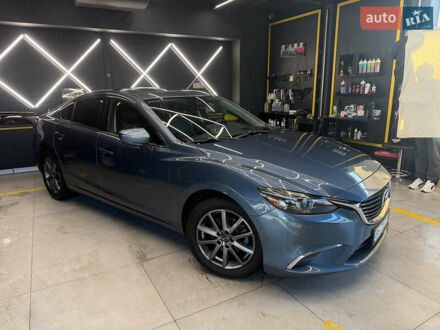 Синий Мазда 6, объемом двигателя 2.49 л и пробегом 142 тыс. км за 14500 $, фото 1 на Automoto.ua