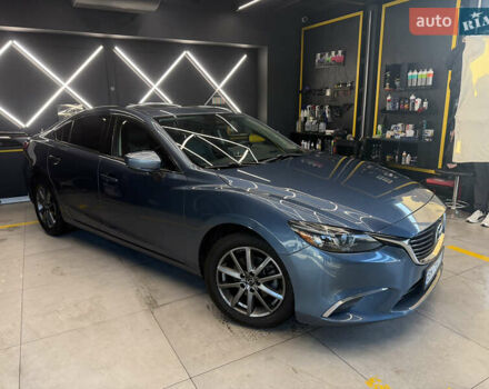 Синий Мазда 6, объемом двигателя 2.49 л и пробегом 142 тыс. км за 14500 $, фото 1 на Automoto.ua