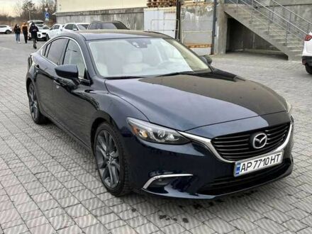 Синий Мазда 6, объемом двигателя 2.5 л и пробегом 135 тыс. км за 8500 $, фото 1 на Automoto.ua