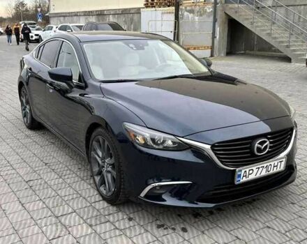 Синий Мазда 6, объемом двигателя 2.5 л и пробегом 135 тыс. км за 8500 $, фото 1 на Automoto.ua
