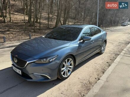 Синий Мазда 6, объемом двигателя 2.49 л и пробегом 122 тыс. км за 15300 $, фото 1 на Automoto.ua