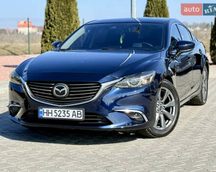 Синий Мазда 6, объемом двигателя 2.49 л и пробегом 177 тыс. км за 13500 $, фото 1 на Automoto.ua