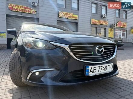 Синий Мазда 6, объемом двигателя 2.19 л и пробегом 182 тыс. км за 12500 $, фото 1 на Automoto.ua