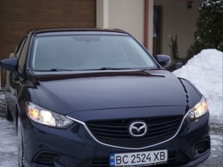 Синий Мазда 6, объемом двигателя 2.5 л и пробегом 187 тыс. км за 14500 $, фото 1 на Automoto.ua