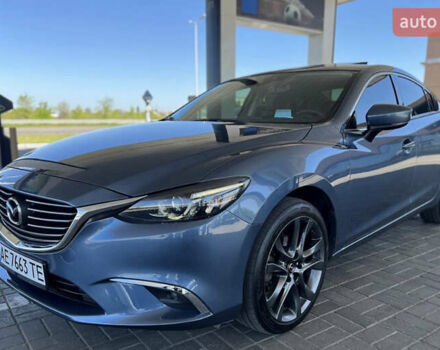Синий Мазда 6, объемом двигателя 2.49 л и пробегом 162 тыс. км за 11900 $, фото 1 на Automoto.ua