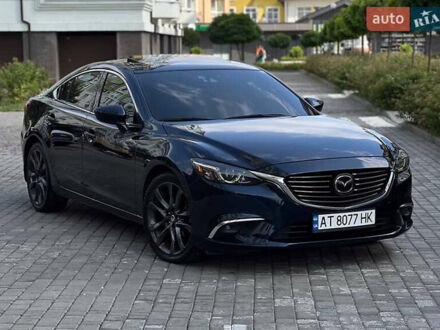 Мазда 6 2016 в Ивано-Франковске на Automoto.ua Синий Мазда 6, объемом двигателя 2.49 л и пробегом 134 тыс. км за 18000 $, фото 1 на Automoto.ua