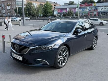 Синий Мазда 6, объемом двигателя 2.19 л и пробегом 300 тыс. км за 10900 $, фото 1 на Automoto.ua
