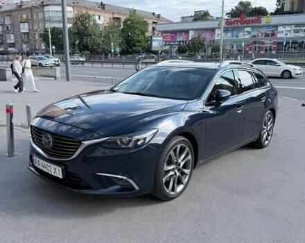 Синий Мазда 6, объемом двигателя 2.19 л и пробегом 300 тыс. км за 10900 $, фото 1 на Automoto.ua