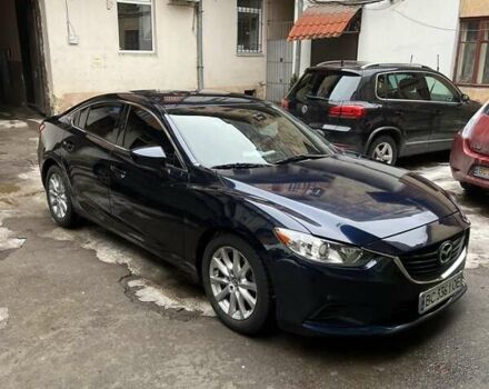 Синий Мазда 6, объемом двигателя 2.49 л и пробегом 170 тыс. км за 11000 $, фото 1 на Automoto.ua