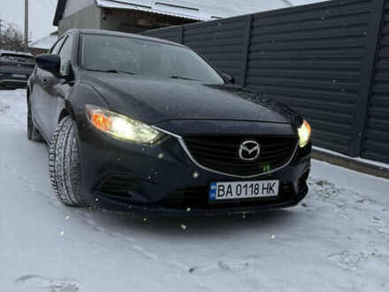 Синий Мазда 6, объемом двигателя 2.49 л и пробегом 178 тыс. км за 15400 $, фото 1 на Automoto.ua