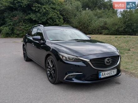 Синий Мазда 6, объемом двигателя 2.2 л и пробегом 288 тыс. км за 13400 $, фото 1 на Automoto.ua