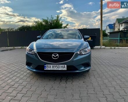 Синий Мазда 6, объемом двигателя 2.49 л и пробегом 210 тыс. км за 10500 $, фото 1 на Automoto.ua
