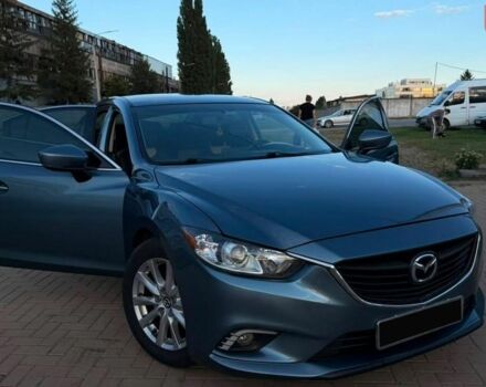 Синий Мазда 6, объемом двигателя 2.49 л и пробегом 195 тыс. км за 13200 $, фото 1 на Automoto.ua