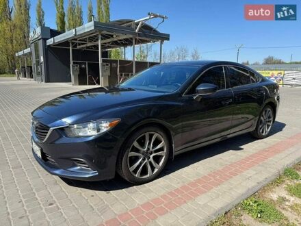 Синій Мазда 6, об'ємом двигуна 2.49 л та пробігом 123 тис. км за 12000 $, фото 1 на Automoto.ua
