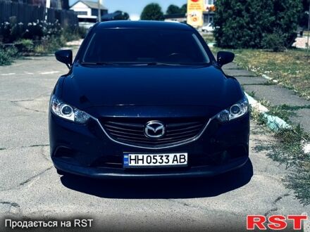 Синий Мазда 6, объемом двигателя 2.5 л и пробегом 163 тыс. км за 13500 $, фото 1 на Automoto.ua