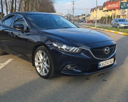 Синий Мазда 6, объемом двигателя 2.49 л и пробегом 158 тыс. км за 14500 $, фото 1 на Automoto.ua